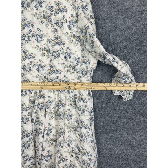 Denim & Supply Ralph Lauren Empire Waist Gauzy Floral Mini Dress Women's XL - Picture 9 of 13